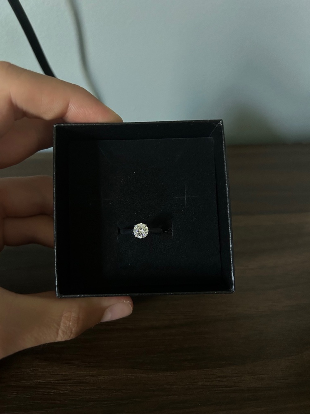 Moissanite Engagement ring